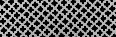 Média filtrant : tôle perforée décorative